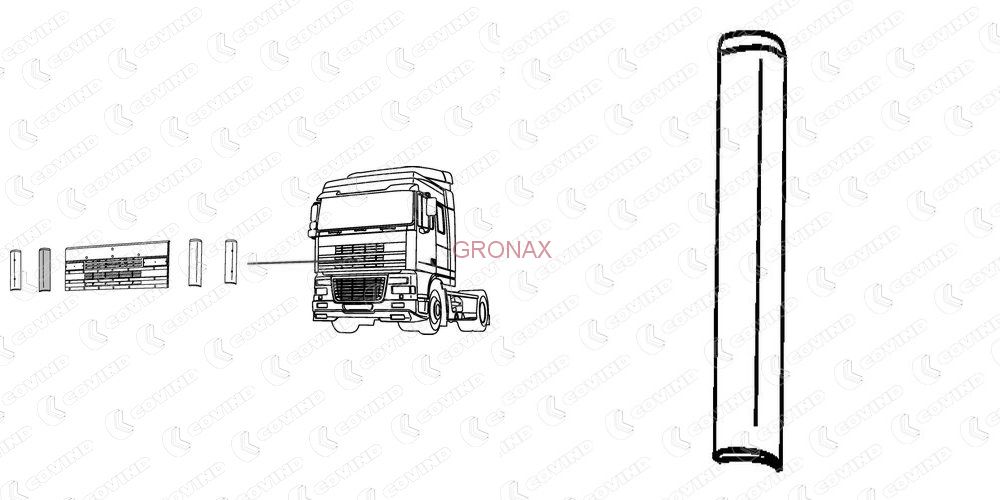 Дефлектор правый 95XF