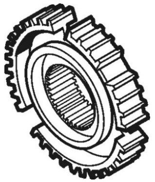 Ступица синхронизатора 3/4 передачи