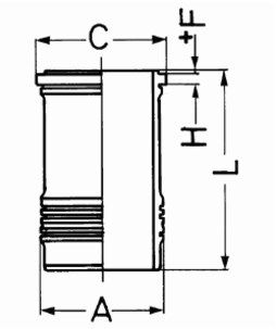 Гильза ДВС MIDR062045