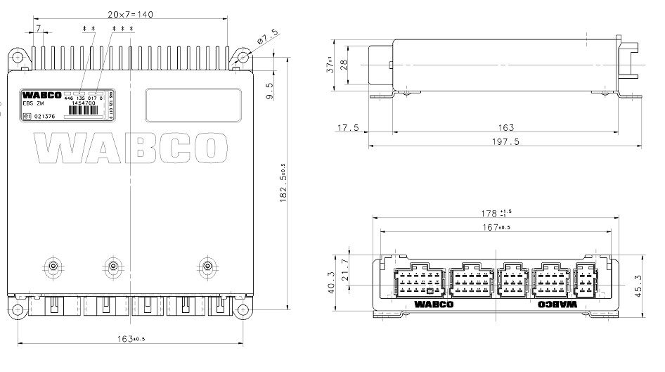 Ебс 3. Схема EBS DAF XF 105. EBS 3 схема блока. EBS DAF 105 схема. Даф 105 схема vic3.