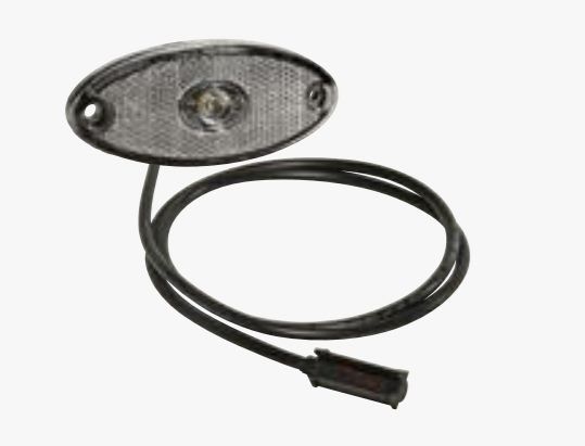 фонарь габаритный flatpoint ii, белый с кабелем 1,5 м ASPOECK (АСПЕК)